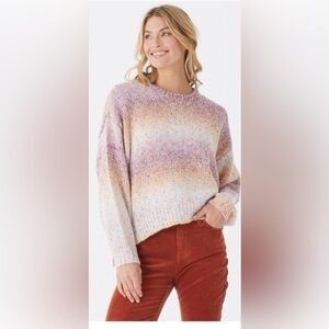 Threads 4 Thought Yuma Gradient Sweater Knit Pullover, Medium